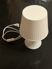Ikea Lampan Tischlampe Stehlampe weiss Kunstoff