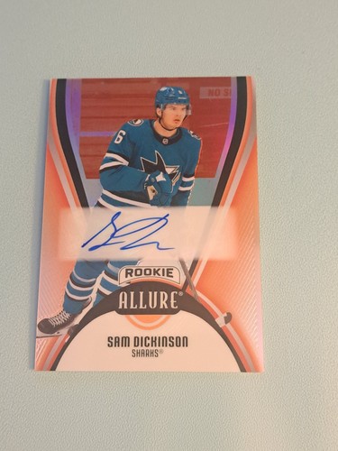 Sam Dickinson [Extended Rookie Red Rainbow Autograph] #AR-SD 2025 Upper Deck Allure card