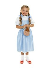 The Wizard of Oz Basket and Shoes Accessory Set with Toto Plush Toy  Blue Dress