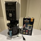 Ninja CREAMi Deluxe NC501C 800W Ice Cream Maker w 24oz Pints & Lids Black