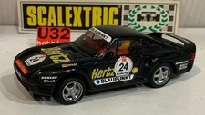 Slot Car SCX Scalextric Exin 8314 Porsche 959 24 Hertz Black