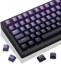 Keyboard keycaps Set, Double Shot PBT keycaps,Cherry Profile Custom Key caps 60