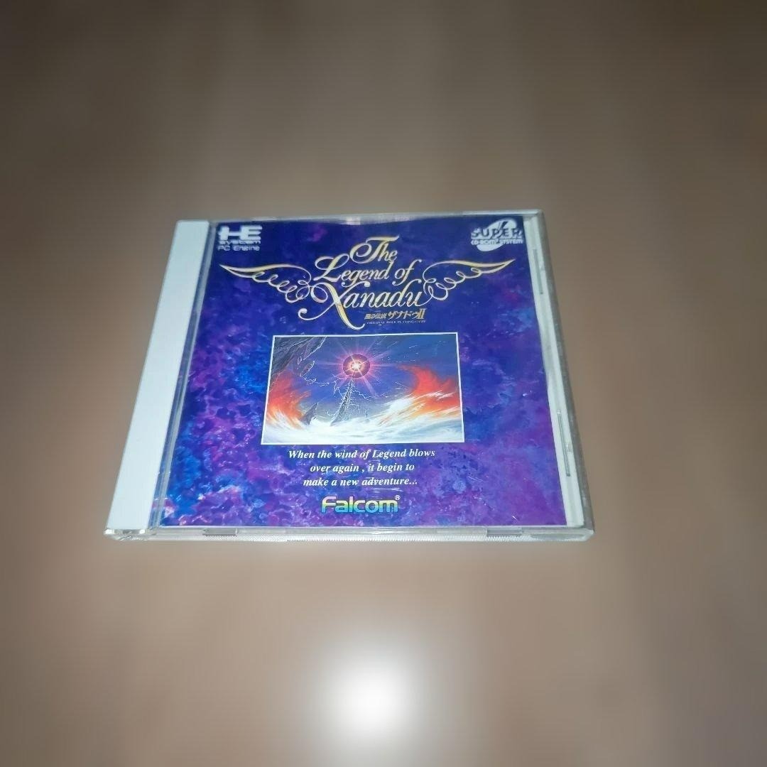 The Legend of Xanadu 2 CD-ROM Falcom NEC PC Engine From Japan