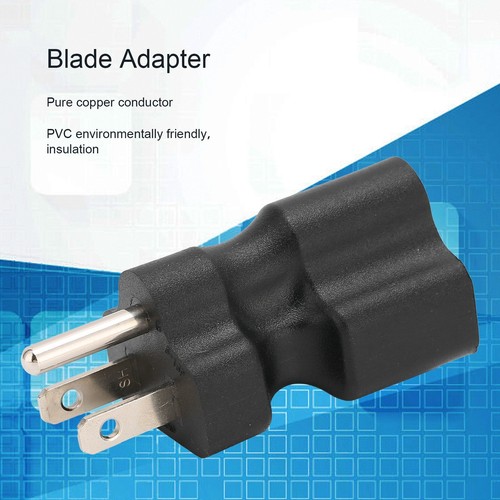 US 125V JORINDO Blade Adapter Hochtemperatur Flammschutz Sicherheit Nema 5‑ KUI - Bild 17 von 22