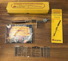 Rug Crafters Vintage Speed Tufting Tool Instructions Original Box  Book
