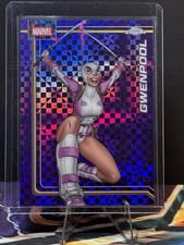 2026 Topps Chrome Marvel Comics #121 GWENPOOL Purple X-Fractor Parallel /75