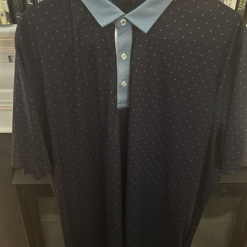 Puma Men’s Golf Shirt XXL Blue Nice New W/out Tag