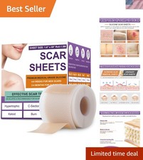 Clinically Tested Silicone Scar Tape Safe Effective for All Scar Types 1.5m