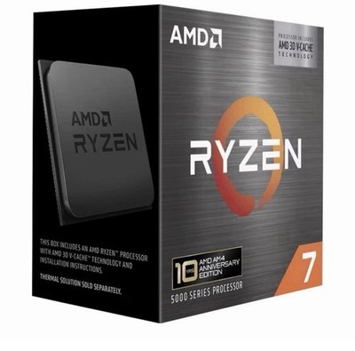 New Anniversary AMD Ryzen 7 5800X3D 8-core, 16-Thread Desktop Processor