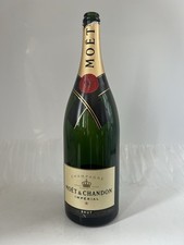 Mo&euml;t Chandon Imperial Jeroboam 3l Champagner Flasche LEER Deko Shisha Lampe