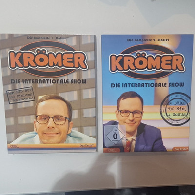 rbb Krömer - Die Internationale Show DVD Box Set, komplette Staffel 1+2, FSK 0