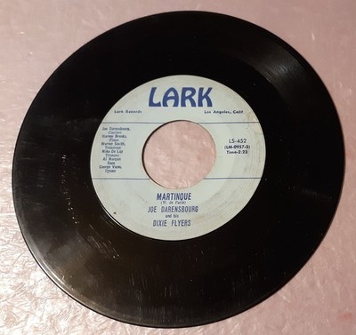 Joe Darensbourg Martinque/Yellow Dog Blues by Lark Records 7'' Vinyl Record 45rpm