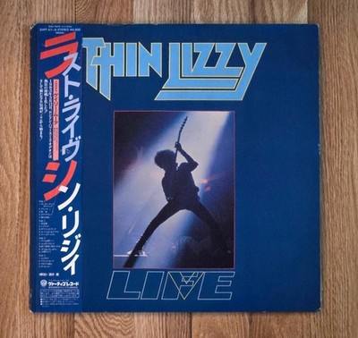 Thin Lizzy - LIFE LIVE DOUBLE ALBUM 1983 Vertigo NM- Japanese John Sykes