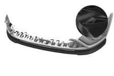 Cup Spoiler Lippe Front Schwert Glossy mit ABE für Dacia Jogger CSL935-G