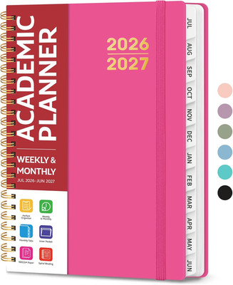 Planner 2026-2027 for Women & Men, Academic Monthly and Weekly Calendar Planner,
