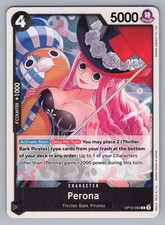 Perona OP10-092 Prices | One Piece Royal Blood | One Piece Cards