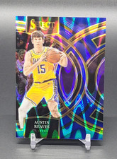 2023-24 Panini Select AUSTIN REAVES Premier BLUE TECTONIC PRIZM /99 Lakers #149