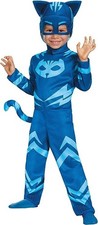 Catboy Deluxe Child Costume PJ Masks Pajamas Jumpsuit Disguise