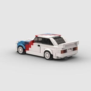 ✅ 355PCS MOC BMW E30 M3 Interlocking Bricks Sports Car Building Blocks Speed ✅