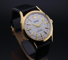 Vintage ORIS Swiss Hand-Wind Classic Mechanical Collectible Men s Wrist Watch