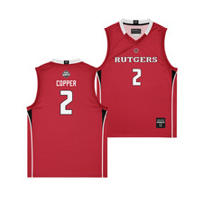 Legacy Collection: Rutgers Women's Basketball Red Jersey - Kahleah Copper | #2