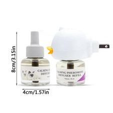 Pheromone Diffuser for Cats Cat Pheromone Plug-In Relaxants Start Kit 30-Day Ref