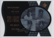 1997 SP SPx Force Todd Hollandsworth Mike Piazza Raul Mondesi Hideo Nomo 0fo5