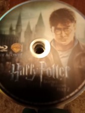 HARRY POTTER HALLOWS PART2 BLU RAY DISC ONLY USED TESTED FREESHIP NOTRACKING