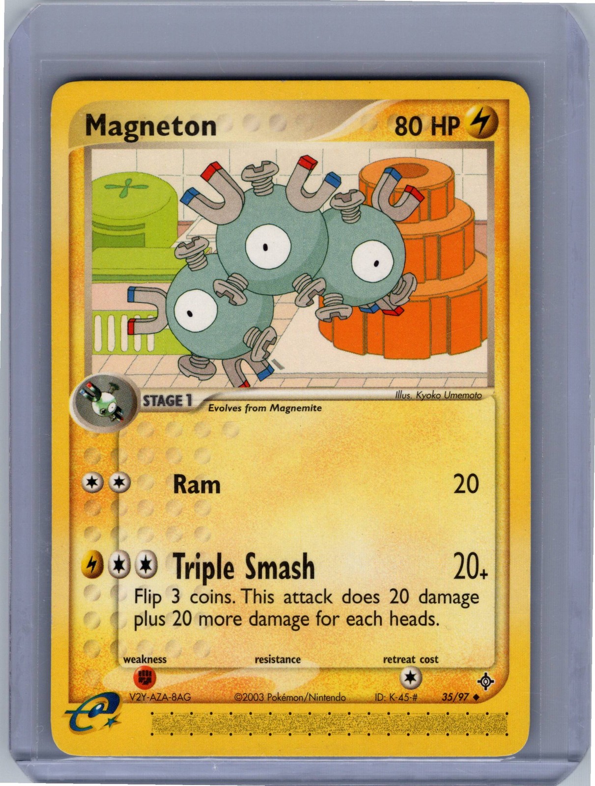 Magneton 35/97 Dragon Lightning Uncommon MP