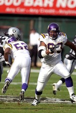 Kevin Williams Minnesota Vikings in action v the Oakland Raiders d- Old Photo 6