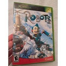 Robots Microsoft Xbox CASE ONLY and MANUAL Original Sierra 2005 NTSC Movie