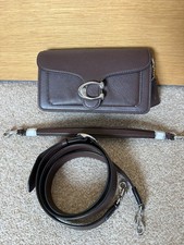 Coach Tabby 20 Maple Leather Bag CM546 Shoulder Crossbody Used