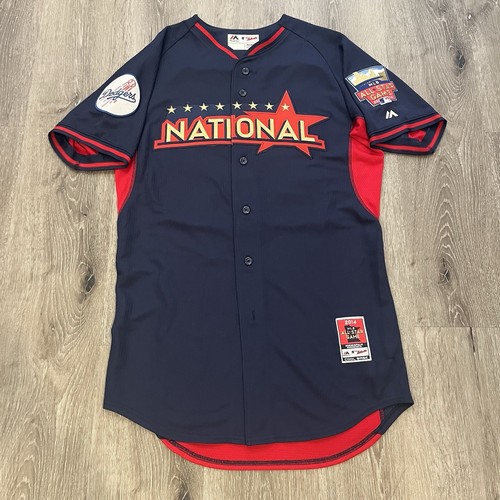 Clayton Kershaw 2014 MLB All Star Game Dodgers Majestic Jersey Size 40