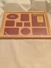 Americana solid hardwood frame 9 openings made in USA