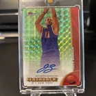 2024-25 Topps Finest Flashback Autographs Jalen Brunson Green Geometric /75 Auto