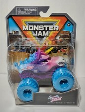 Spin Master Monster Jam Sparkle Smash Unicorn 4x4 Blue Wheels Series 33 New