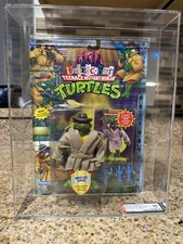 1994 Playmates TMNT Undercover Raphael UC Raph AFA 80+ Graded 80/85/85 Blue Acc