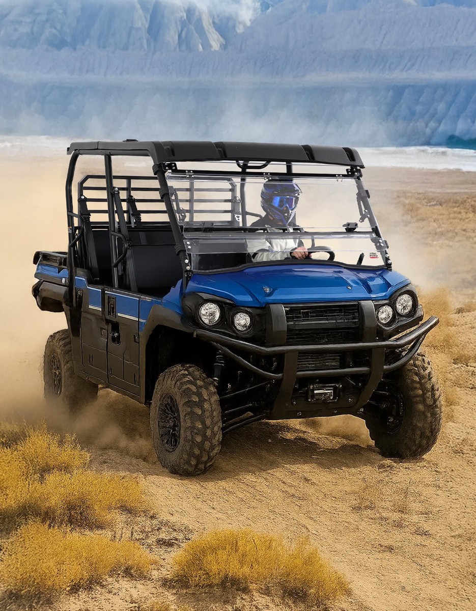 KEMIMOTO For Kawasaki Mule Pro FXT/FX/DXT/DX 3-in-1 Front