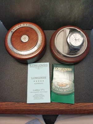 Longines Admiral Automatik Chronograph FullSet L3.603.4.12.6. Erhaltung plus