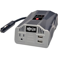 Tripp Lite 200w Powerverter Ultra-compact Car Inverter With Outlet And 2 Usb