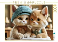 Calvendo Puzzle A Motif From The Calendar Cuddly & Cuddly | 1000 Pieces, Finishe