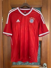 FC Bayern Munchen 2013 Home Jersey Adidas Red Shirt Size M Gotze #19