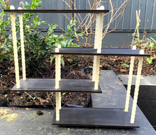 Vintage Perspex Lucite display shelf 50s 60s nick-nacks whatnots rockabilly