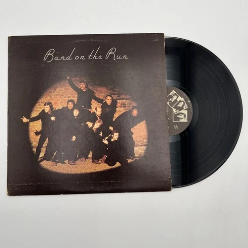 Paul McCartney & Wings - Band on the Run LP Apple SO-3415 VG w/ Poster & Inner