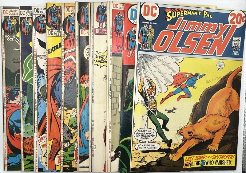 Superman’s Pal Jimmy Olsen Lot #142-149 | #151 & #156 GD