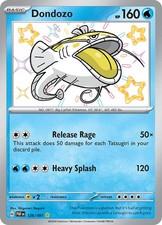 Dondozo Shiny Rare SV: Paldean Fates 126/091 NM