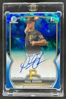 2023 Bowman Draft Sapphire Paul Skenes Chrome Auto 1st #31/199 Pirates