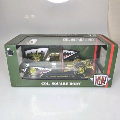 M2 Machines 1:24 Scale Col. Square Body 1973 Chevrolet Cheyenne Super 10 CHASE