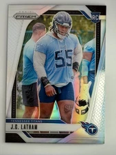 2024 Prizm  JC Latham (RC) #334 Silver Prizm FREE Shipping B2G2FREE
