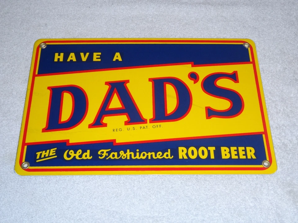 LETRERO DE ACEITE GASOLINA SODA METAL PORCELANA 12" CERVEZA RAÍZ ANTIGUA PAPÁ DE COLECCIÓN Foto 4 de 4